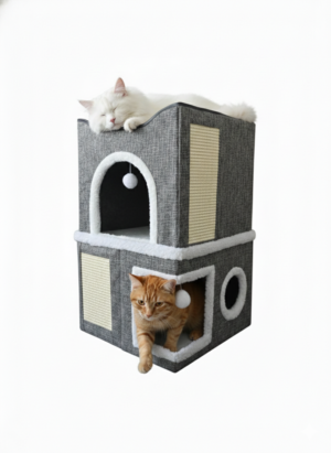 Casa para gato Dos pisos